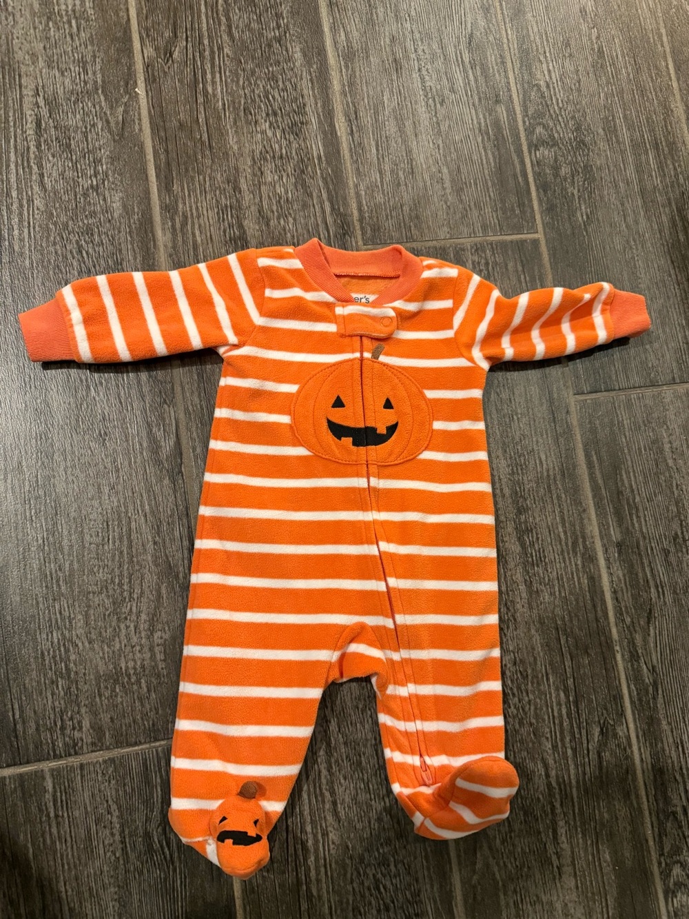 Halloween pumpkin pajamas